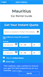 Mobile Screenshot of mauritius-carrental.com